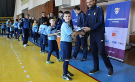 Gațcan Co leau demonstrat un master class tinerilor fotbaliști VIDEO 