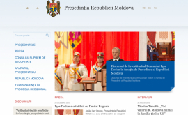 Ha сайте президента молдавский язык занял свое место
