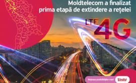 Moldtelecom a finalizat prima etapă de extindere a rețelei LTE 4G