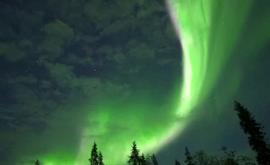 Северное сияние озарило небо над Финляндией