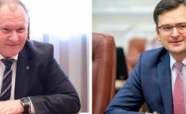 Ministrul de Externe Aureliu Ciocoi a avut o discuție telefonică cu omologul ucrainean