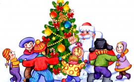 Врач советует устраивать детские новогодние праздники с Дедом Морозом на улице