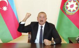 Aliev a anunțat despre victoria Azerbaidjanului în războiul din Karabah