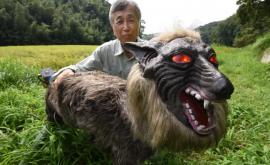 În Japonia oamenii folosesc lupi roboți pentru a speria urșii VIDEO