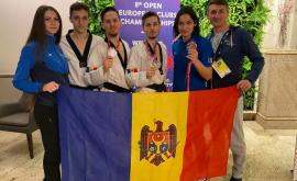 Trei medalii pentru sportivii moldoveni la Openul de la Zagreb la taekwondo