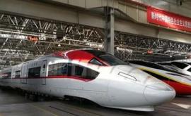În China a fost lansat un tren de marfă capabil să accelereze pînă la 350 kmh