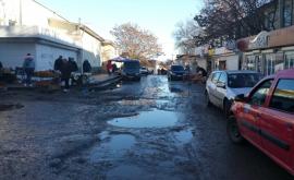 В Бельцах улицы утопают в грязи ФОТО