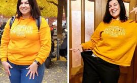 Жительница Кишинёва рассказала как похудела за год на 42 кг