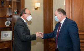 Aureliu Ciocoi a avut o întrevedere cu ambasadorul României