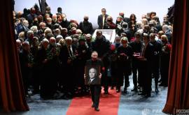 La Moscova a avut loc ceremonia de rămas bun de la Vasili Lanovoi