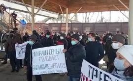 Железнодорожники Окницы вышли на новую акцию протеста ВИДЕО
