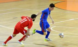 Selecționata Moldovei de futsal a cedat în meciul cu Azerbaidjan din cadrul preliminariilor CE2022