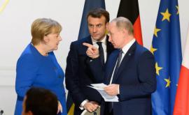 Merkel și Macron discuții cu Putin despre cooperare în materie de vaccinuri antiCovid