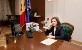 Maia Sandu a avut o convorbire telefonică cu președintele Republicii Lituania