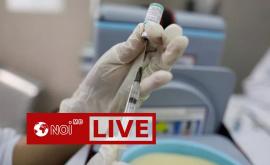 Procesul de vaccinare împotriva COVID19 în R Moldova Date statistice LIVE