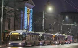 Circulația transportului public în seara de Paști