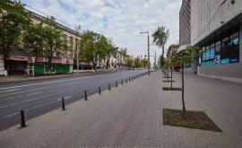 De Paști străzile din Chișinău devin pustii