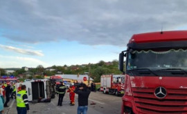 Detalii despre accidentul produs în județul Iași în care au fost implicați 16 moldoveni