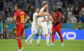 EURO 2020 Italia a învins Belgia cu 21 şi sa calificat în semifinale