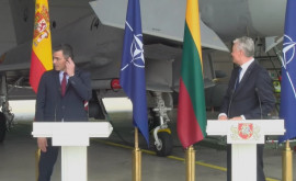 Conferinţa de presă a lui Pedro Sanchez întreruptă de o misiune a avioanelor militare spaniole
