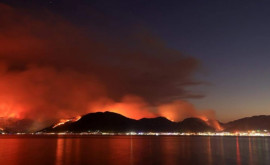 Лесные пожары в Турции ситуация в городе Манавгат 