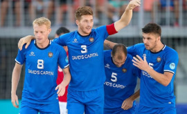 Молдова впервые вышла в полуфинал чемпионата Европы по пляжному футболу