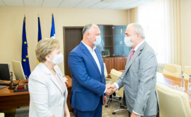 Додон встретился с Генеральным секретарём Парламентской ассамблеи Черноморского экономического сотрудничества
