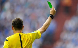 Federația Moldovenească de Fotbal a suspendat un arbitru pentru greșeli în conducerea unui meci