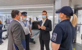 Глава МВД потребовала проверить все системы безопасности аэропорта Кишинева 