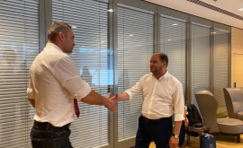 Ion Ceban sa întîlnit cu primarul orașului Kyiv Vitalii Kliciko FOTO 