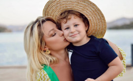 Natalia Gordienko se mîndrește cu fiul său FOTO
