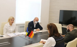 Irina Vlah a avut o întîlnire cu ambasadorul Germaniei în R Moldova