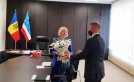Irina Vlah sa plîns ambasadorului Marii Britanii în Moldova