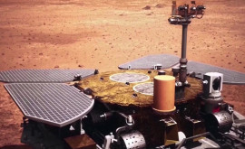 Roverul chinez de pe Marte şia suspendat temporar activitatea
