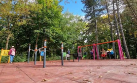 В Кишиневе появился игровой комплекс для детей с особыми потребностями