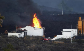 Pericol Lava vulcanului din La Palma a distrus o fabrică de ciment