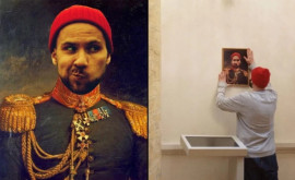 Посетитель Эрмитажа повесил свой портрет в военной галерее