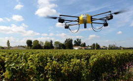 Terenuri agricole păzite cu drona și tractoare cu GPS
