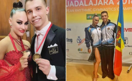 Argint și bronz au cîștigat doi dansatori moldoveni la Campionatul din Sibiu