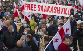 Proteste în Georgia Manifestanții cer eliberarea lui Saakașvili