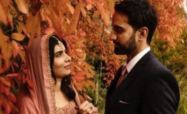 Activista pakistaneză laureată a premiului nobel sa căsătorit
