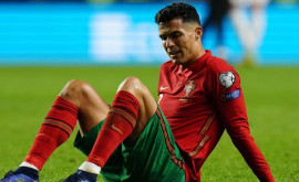 Роналду заплакал после поражения Португалии в отборочном матче ЧМ2022