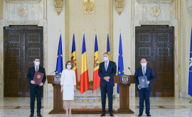 La București a fost seamnată Foaia de parcurs privind domeniile de cooperare RMoldova România