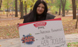 O milionară de la Bălți a câștigat Jackpotul Temple din ebiletul Cash 20x aproape 460 000 de lei