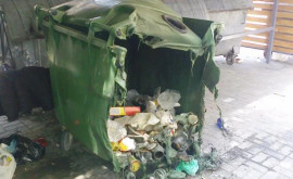 Peste 20 de containere pentru gunoi au fost vandalizate în Chișinău