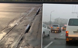 Мост ужасов для кишиневских водителей когда его отремонтируют