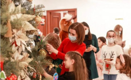 Президентура торжественно открыла новогоднюю елку