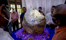 ШриЛанка выставит на аукцион самый большой синий сапфир в мире