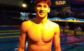 Constantin Malachi un nou record al Moldovei la 100 metri bras