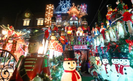 Cum arată de Crăciun un cartier din New York